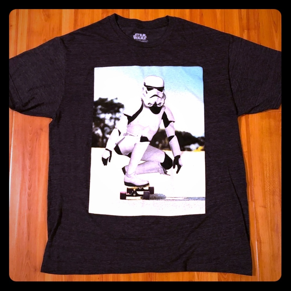 Star Wars Star Trooper Skateboarding